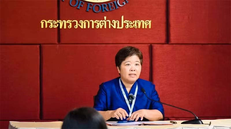 Người phát ngôn Bộ Ngoại giao Thái Lan Kanchana Patarachoke. (Ảnh: Bộ Ngoại giao Thái Lan)