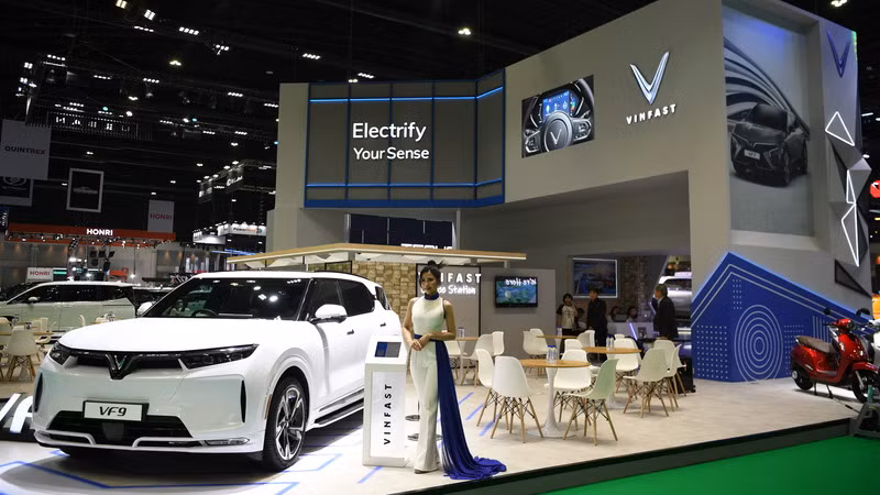 VinFast nhận được nhiều sự quan tâm của truyền thông và công chúng Thái Lan.