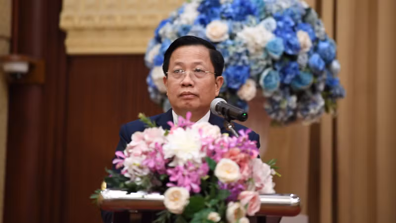 Phó Bí thư Tỉnh ủy Khánh Hòa Hà Quốc Trị. (Ảnh: XUÂN SƠN)