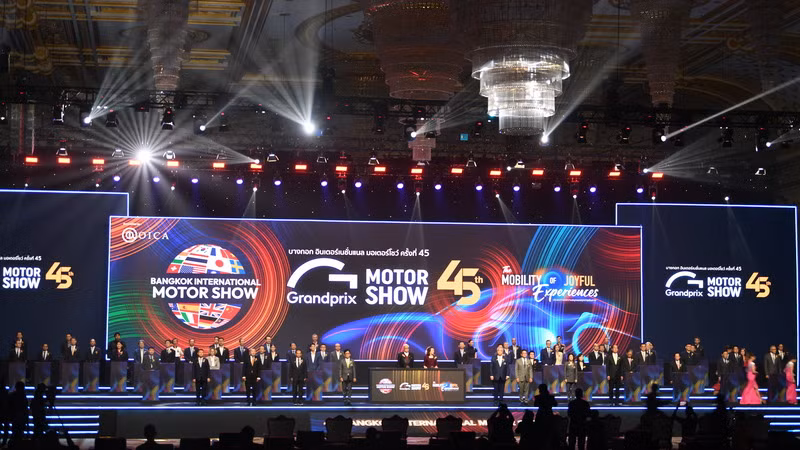 Chương trình khai mạc Triển lãm ô-tô quốc tế Bangkok lần thứ 45. (Ảnh: XUÂN SƠN)