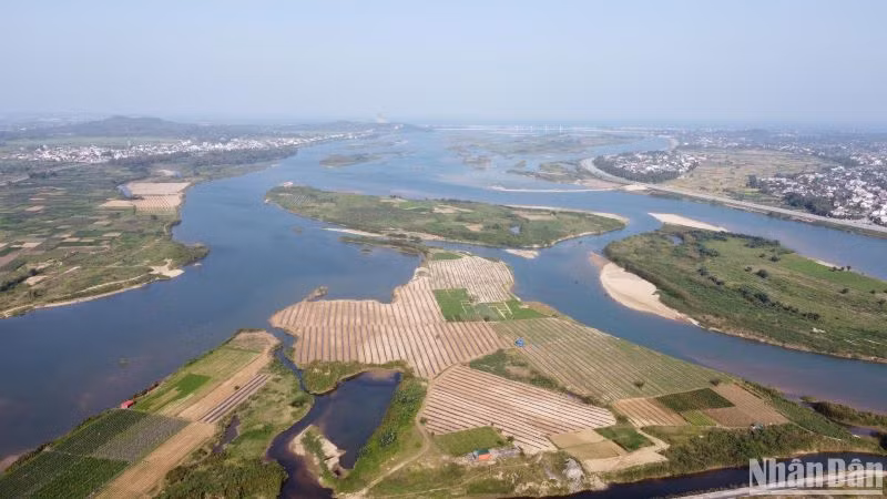 Thời gian qua, trên khu vực sông Trà Khúc là “điểm nóng” về khai thác, tập kết, vận chuyển, mua bán cát trái phép. 