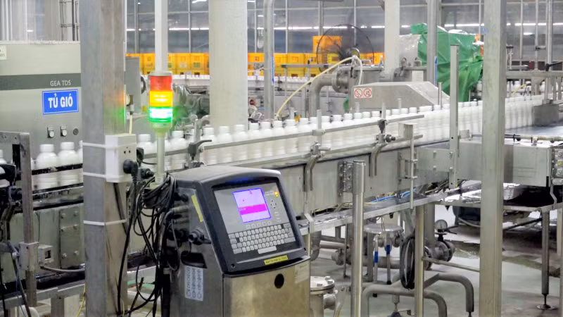 Number 1 Soya Canxi được áp dụng công nghệ chiết lạnh vô trùng Aseptic.