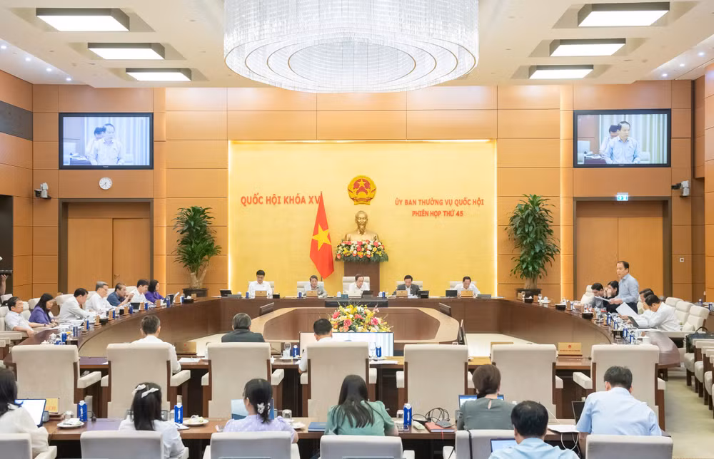 Quang cảnh phiên họp chiều 16/5. (Ảnh: DUY LINH)