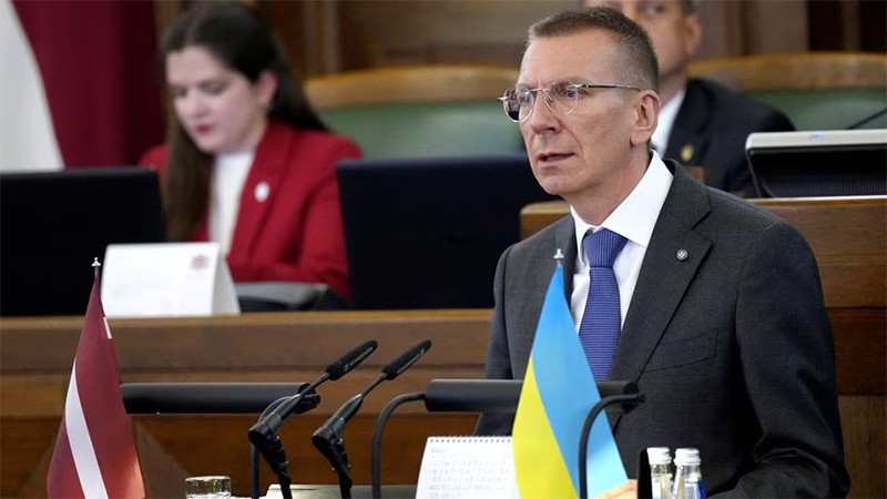 Tân Tổng thống Latvia Edgars Rinkevics. (Ảnh: Reuters)