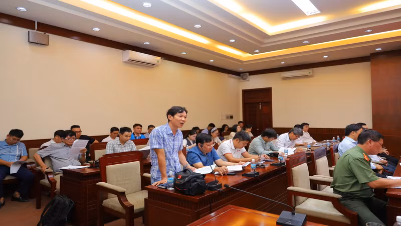Quang cảnh họp báo. (Ảnh: CTV)