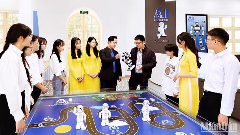 Trung tâm trí tuệ nhân tạo của Trường Đại học Đà Lạt. 