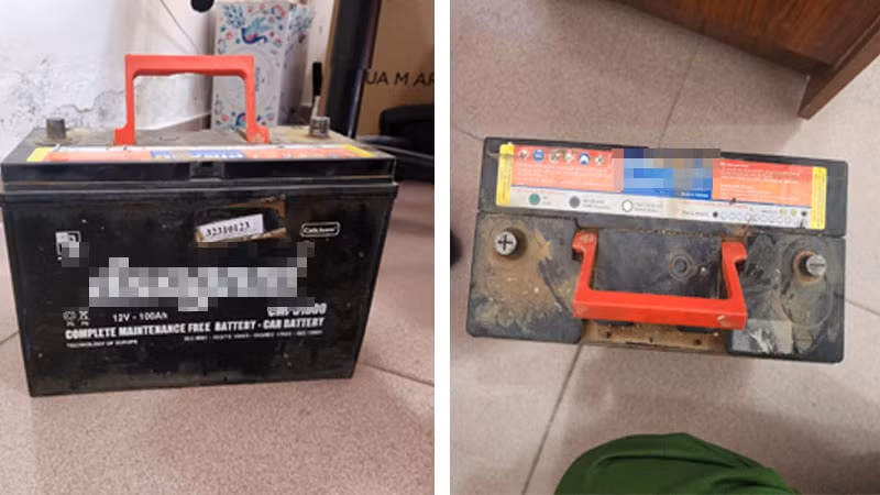 Tang vật vụ việc.