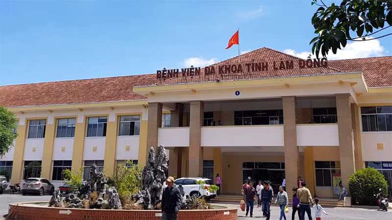 Bệnh viện đa khoa Lâm Đồng.