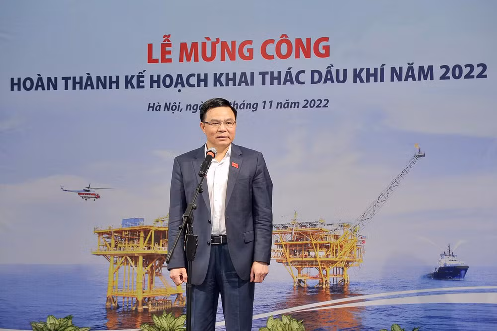 Tổng Giám đốc Lê Mạnh Hùng phát biểu tại buổi lễ.