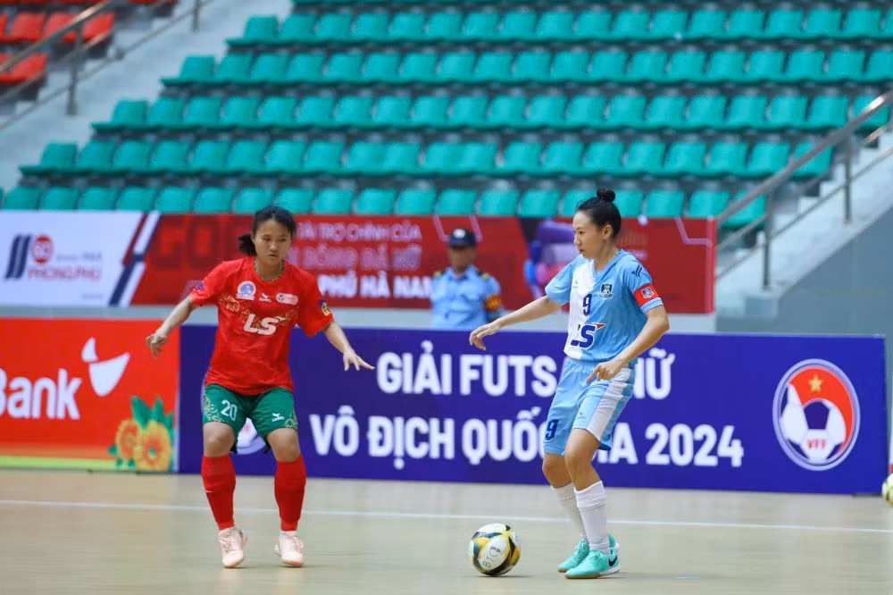 Thái Sơn Nam TP Hồ Chí Minh có trận hòa đầu tiên ở giải đấu năm nay. (Ảnh: VFF)