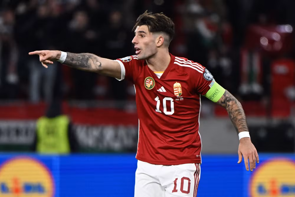 Dominik Szoboszlai là nhân tố không thể thiếu trong đội hình Hungary.