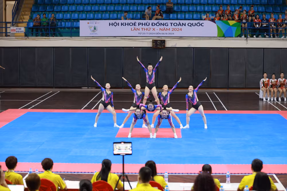 Phần thi bài quy định của đội thi đến từ thành phố Hải Phòng. Phần thi bài quy định của đội thi đến từ thành phố Hải Phòng.