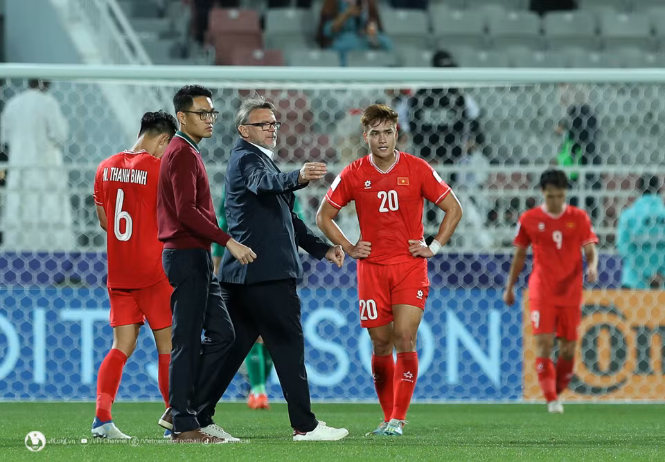 Đội tuyển Việt Nam thua đội tuyển Indonesia 0-1. (Ảnh: VFF)