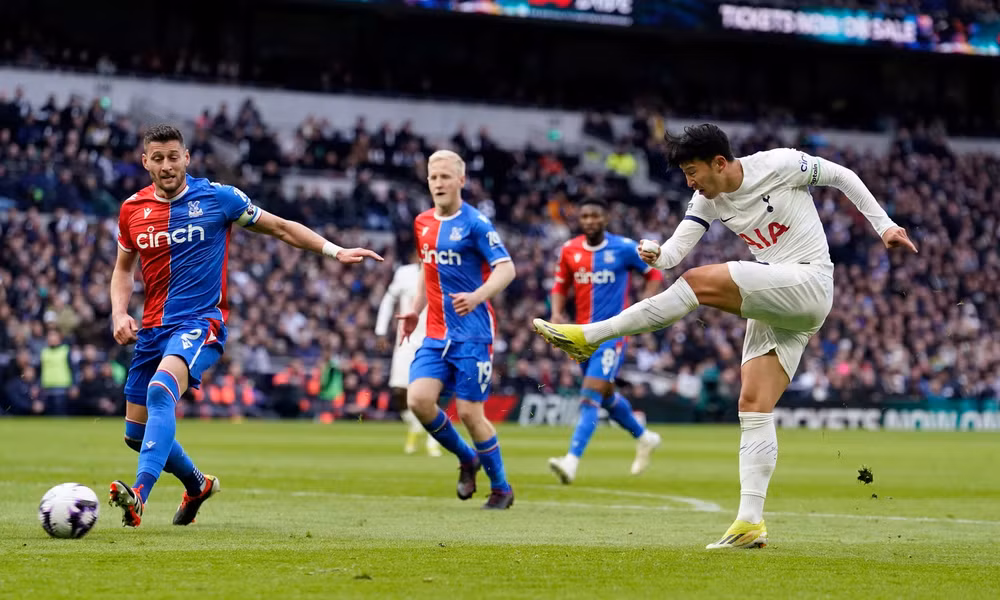 Son Heung-min tỏa sáng đều đặn trong màu áo Tottenham. (Ảnh: Lagos Talks)