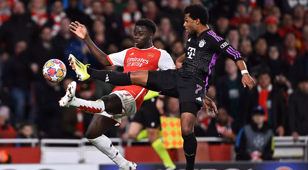 Arsenal và Bayern đều tạo ra điểm nhấn của trận đấu. (Ảnh: Fcbayern)