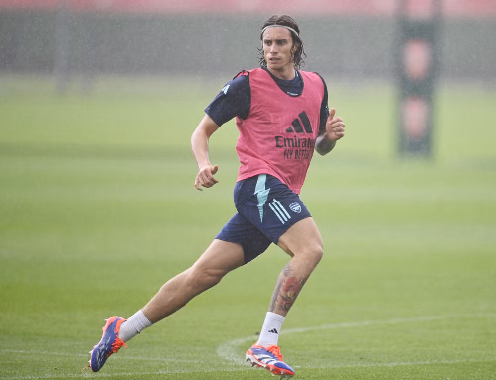 Calafiori là sự bổ sung chất lượng của Arsenal. (Ảnh: Getty)