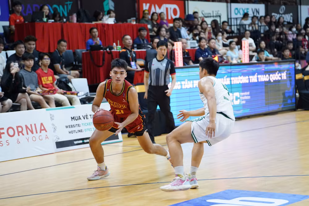 Saigon Heat vượt qua Cantho Catfish để duy trì hạng 1. (Ảnh: VBA)