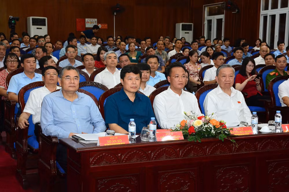 Tổng Bí thư, Chủ tịch nước Tô Lâm và các đại biểu.