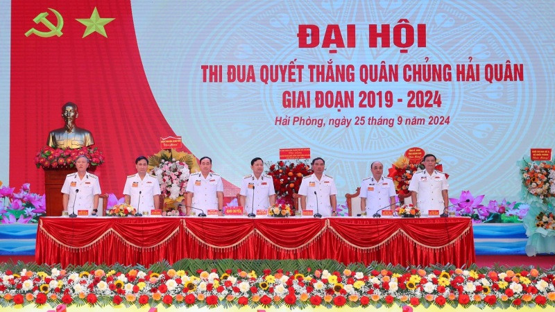 Khai mạc Đại hội thi đua quyết thắng toàn Quân chủng Hải quân