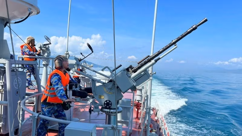 Hải quân Vùng 3 luôn sẵn sàng chiến đấu trong mọi tình huống.