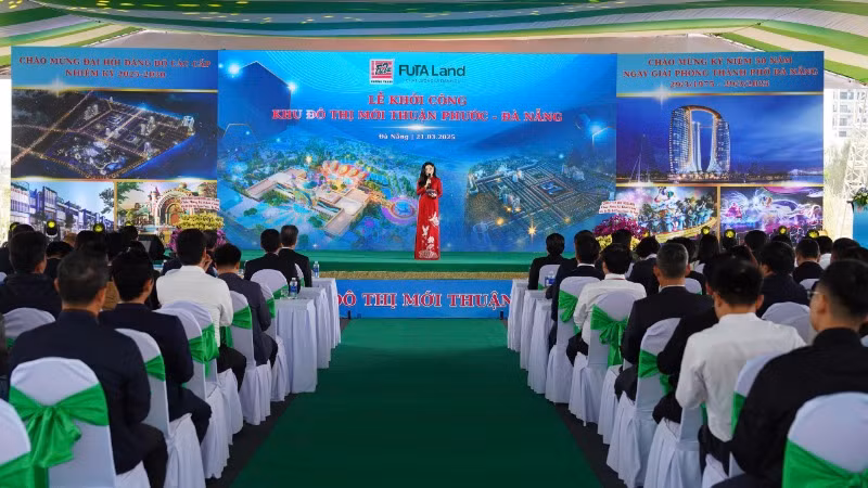 Lễ khởi công khu đô thị mới Thuận Phước-Đà Nẵng.