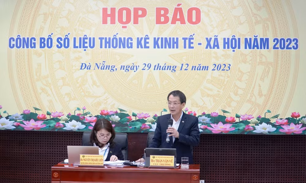 Công bố số liệu tình hình kinh tế-xã hội thành phố Đà Nẵng năm 2023 và dự báo tình hình năm 2024.