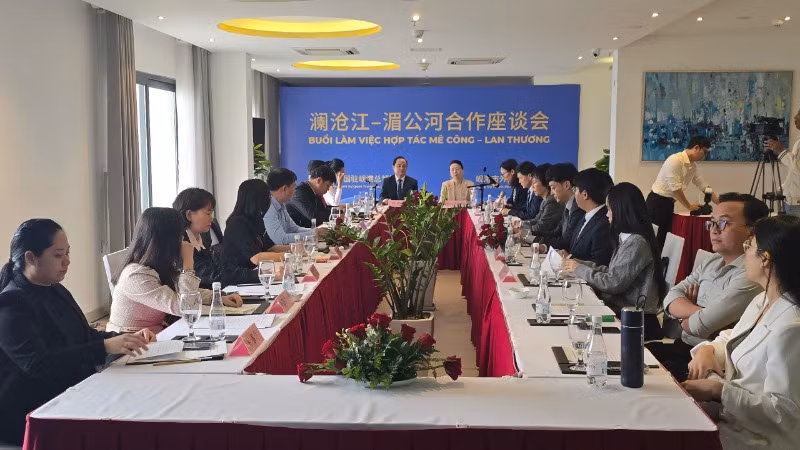 Buổi làm việc về Cơ chế Hợp tác Lan Thương-Mekong.