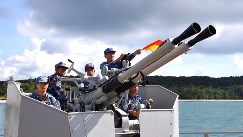 Lực lượng Hải quân luôn duy trì tinh thần chiến đấu và sẵn sàng chiến đấu trong mọi tình huống.