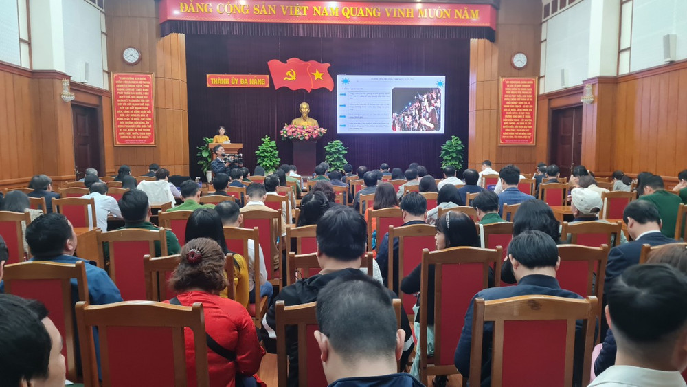 Hội nghị tổng kết công tác báo chí, xuất bản năm 2023, triển khai nhiệm vụ năm 2024 của Ban Tuyên giáo Thành ủy Đà Nẵng.