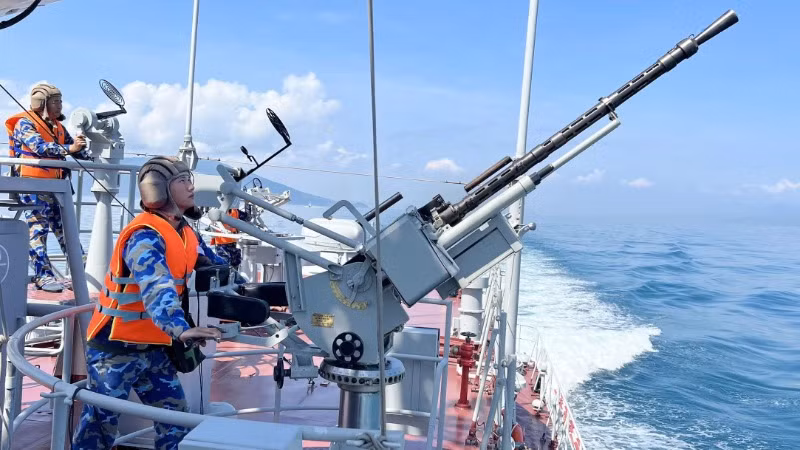 Vùng 3 Hải quân kiểm soát, quản lý tốt Vùng biển được phân công, sẵn sàng chiến đấu trong mọi tình huống.