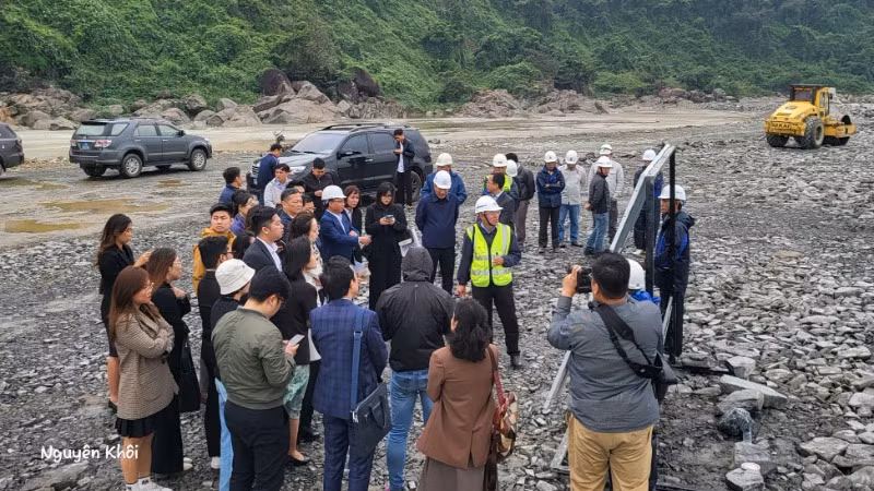 Cảng nước sâu Liên Chiểu đang được thi công phần cơ sở hạ tầng dùng chung.