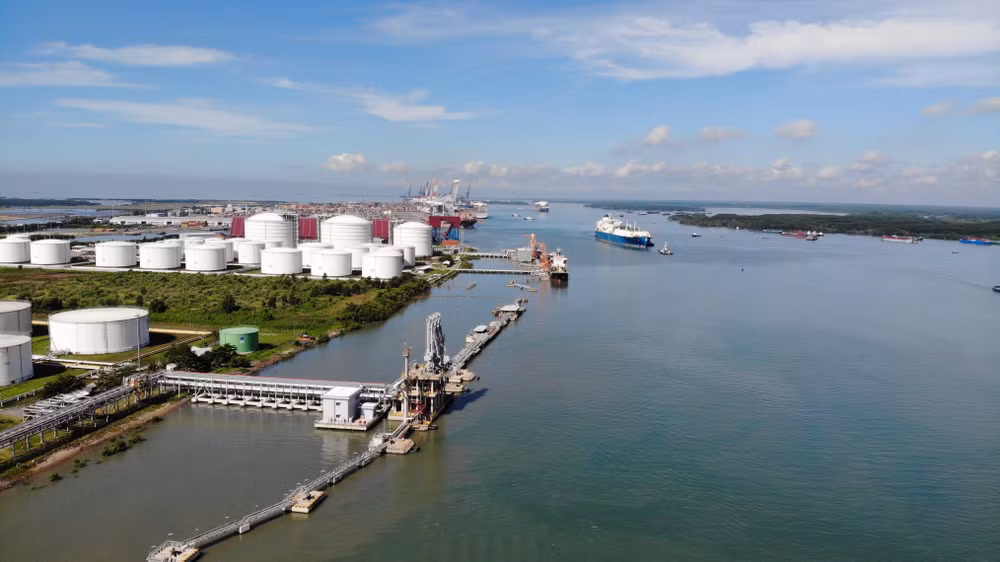 Kho LNG Thị Vải của Tổng công ty Khí Việt Nam.