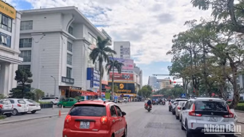 Thành phố Thái Bình ngày nay.