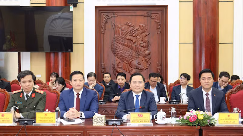 Lãnh đạo tỉnh Bắc Ninh tại lễ ký kết.