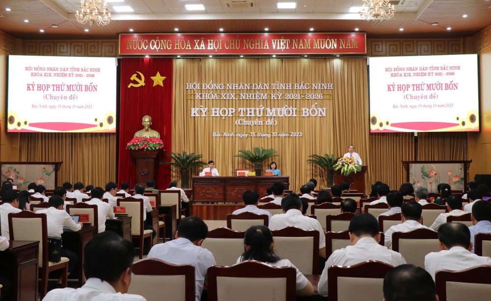 Quang cảnh kỳ họp.