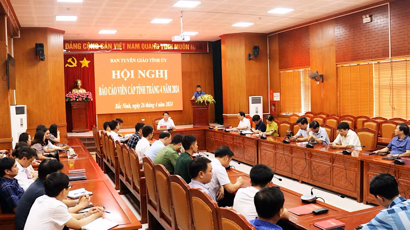 Quang cảnh hội nghị.