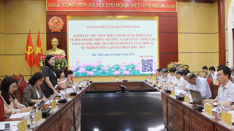 Quang cảnh buổi giám sát.