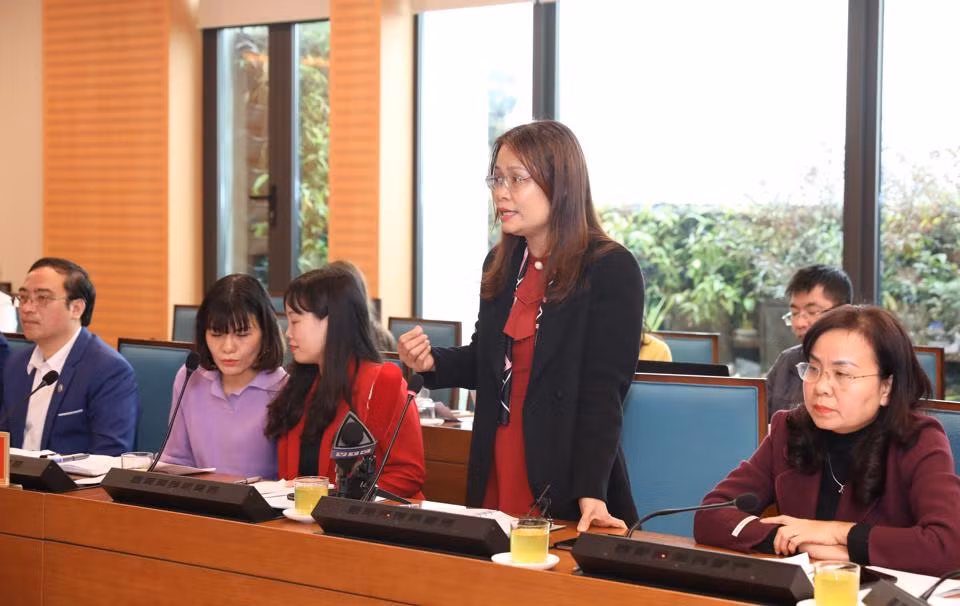 Các ý kiến góp ý tại buổi giám sát.