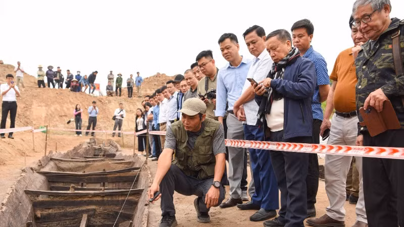 Hội thảo đầu bờ về công tác khai quật thuyền đã thu hút sự tham gia của nhiều chuyên gia, nhà khoa học.