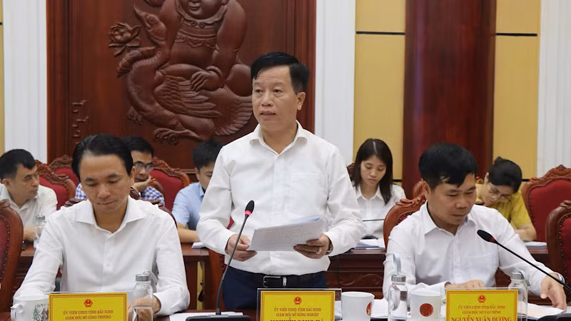 Giám đốc Sở Nông nghiệp và Phát triển Nông thôn tỉnh Bắc Ninh Nguyễn Song Hà đề xuất bổ sung đối tượng hỗ trợ bị thiệt hại trong bão số 3.