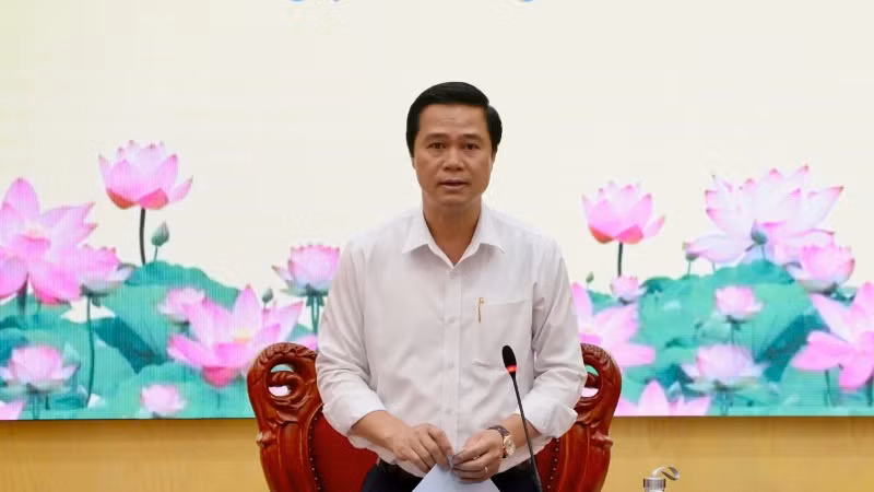 Phó Chủ tịch Ủy ban nhân dân tỉnh Lê Xuân Lợi phát biểu chỉ đạo.