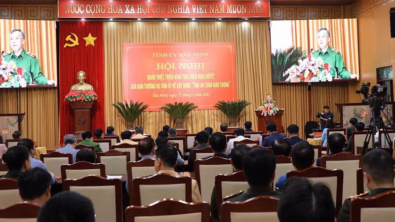 Tỉnh Bắc Ninh triển khai Nghị quyết về Xây dựng tỉnh an toàn giao thông.