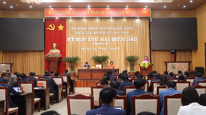 Toàn cảnh kỳ họp.
