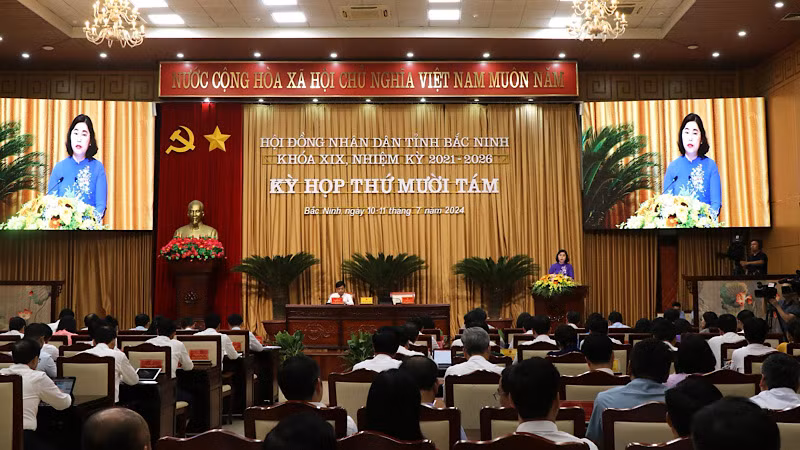 Toàn cảnh kỳ họp.