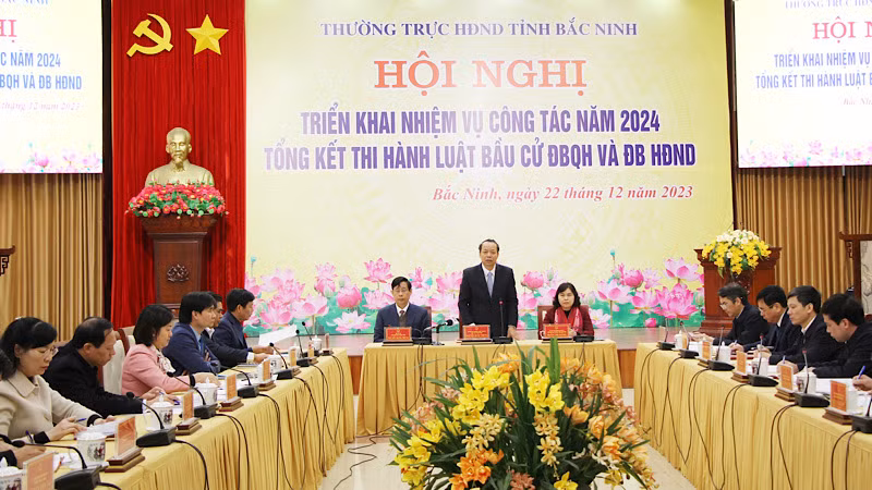 Hội đồng nhân dân tỉnh Bắc Ninh triển khai nhiệm vụ năm 2024.