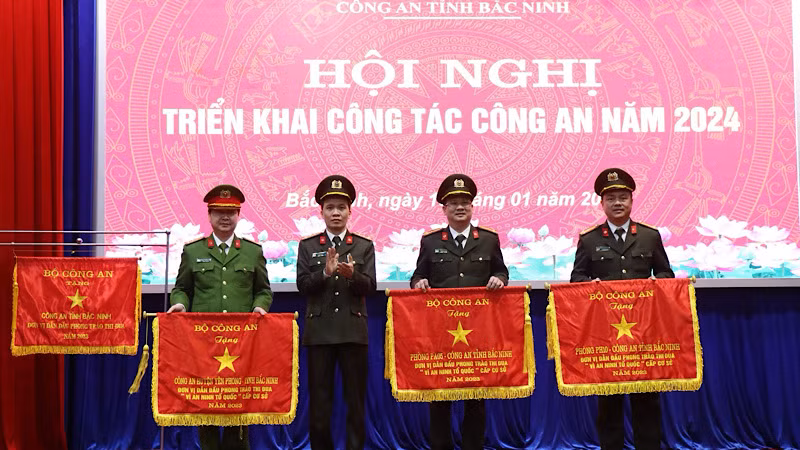 Công an tỉnh Bắc Ninh triển khai nhiệm vụ năm 2024.