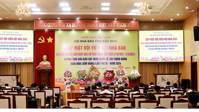 Quang cảnh buổi gặp mặt.