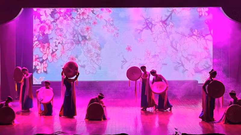 Các tiết mục đặc sắc được biểu diễn tại lễ kỷ niệm.