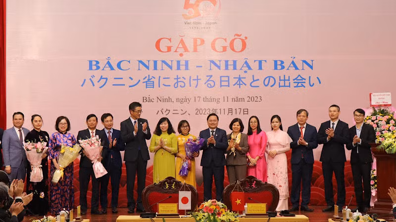 Ban Chấp hành lâm thời Hội Hữu nghị Việt Nam-Nhật Bản tỉnh Bắc Ninh chính thức ra mắt.