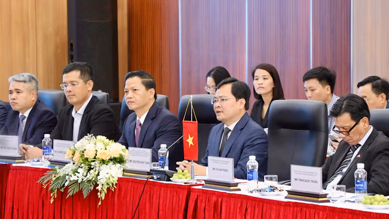 Các đồng chí lãnh đạo tỉnh Bắc Ninh tiếp Tổng thống Timor Leste.